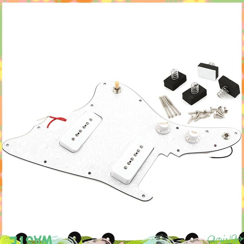 สําหรับญี่ปุ่น Jazzmaster กีตาร์ Pickguard พร้อม P90 กีตาร์ไฟฟ้ารถกระบะคอ PAF Humbucker ชิ้นส่วนอุปก