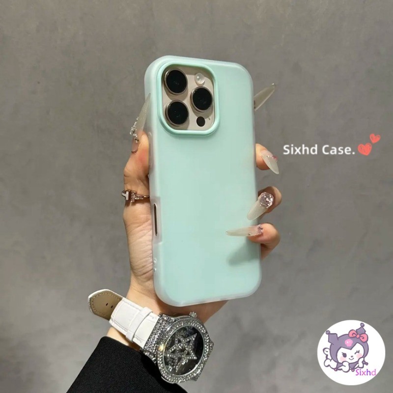 สีทึบ 2in1 Jelly Shell สําหรับ Samsung Galaxy S25 FE S24 Ultra S23 Plus A25 A26 A33 A34 A35 A36 A52 A52s A53 A56 A73 5G เคสโทรศัพท์หญิง Macaron ซิลิคอนนุ่ม ราคา ถูกที่สุด ดีลบีเคเค แกลเลอรีภาพที่ 7