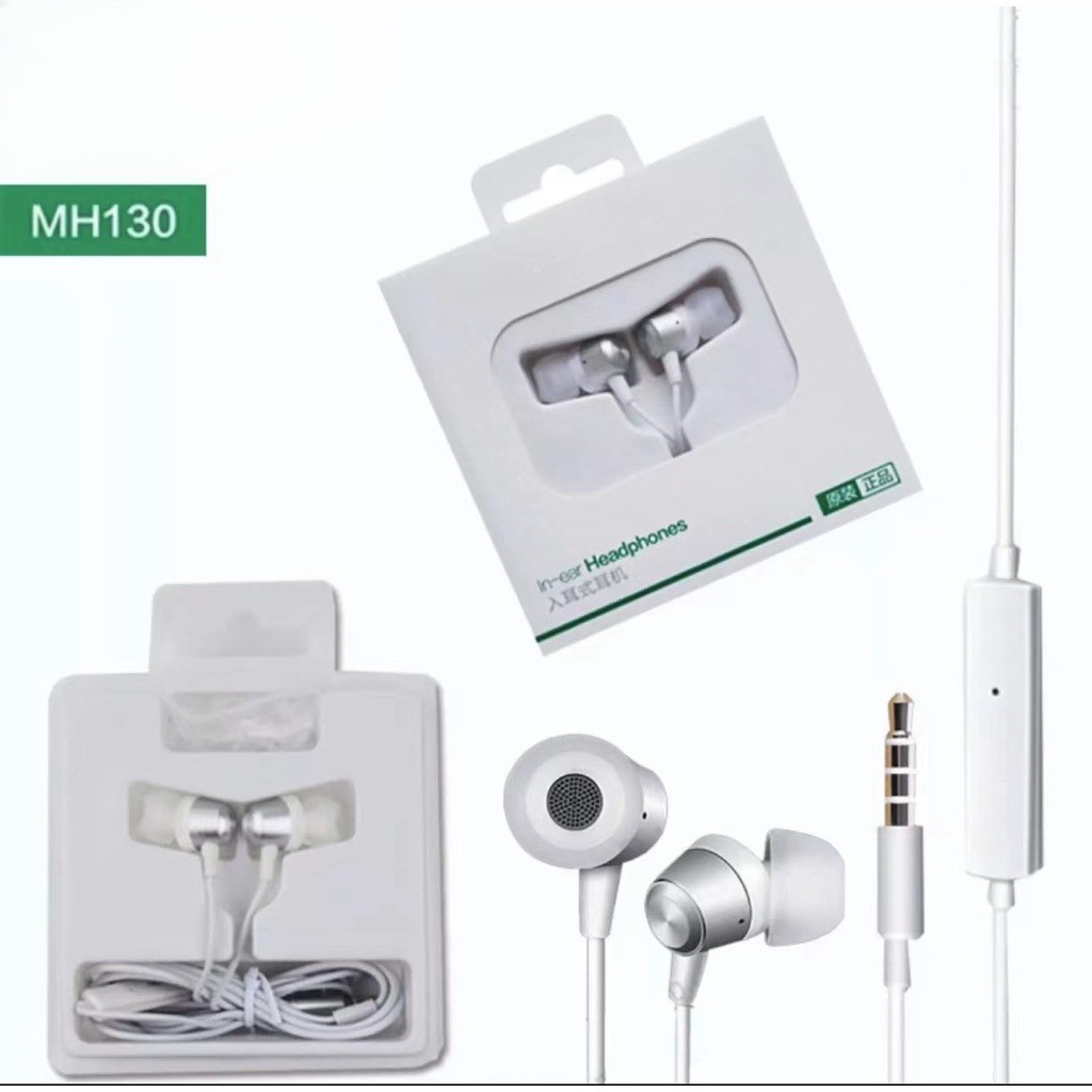 หูฟังออปโป้ หูฟัง For oppo อินเอียร์ หูจุ๊บ หูนิ่ม ช่องเสียบ 3.5mm รองรับรุ่น A93 A92 A31 A12 F11pro