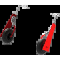 Volantex RC 768-1 P51D เกียร์ลงจอดหน้า สีแดง P7680106 อะไหล่เครื่องบิน RC