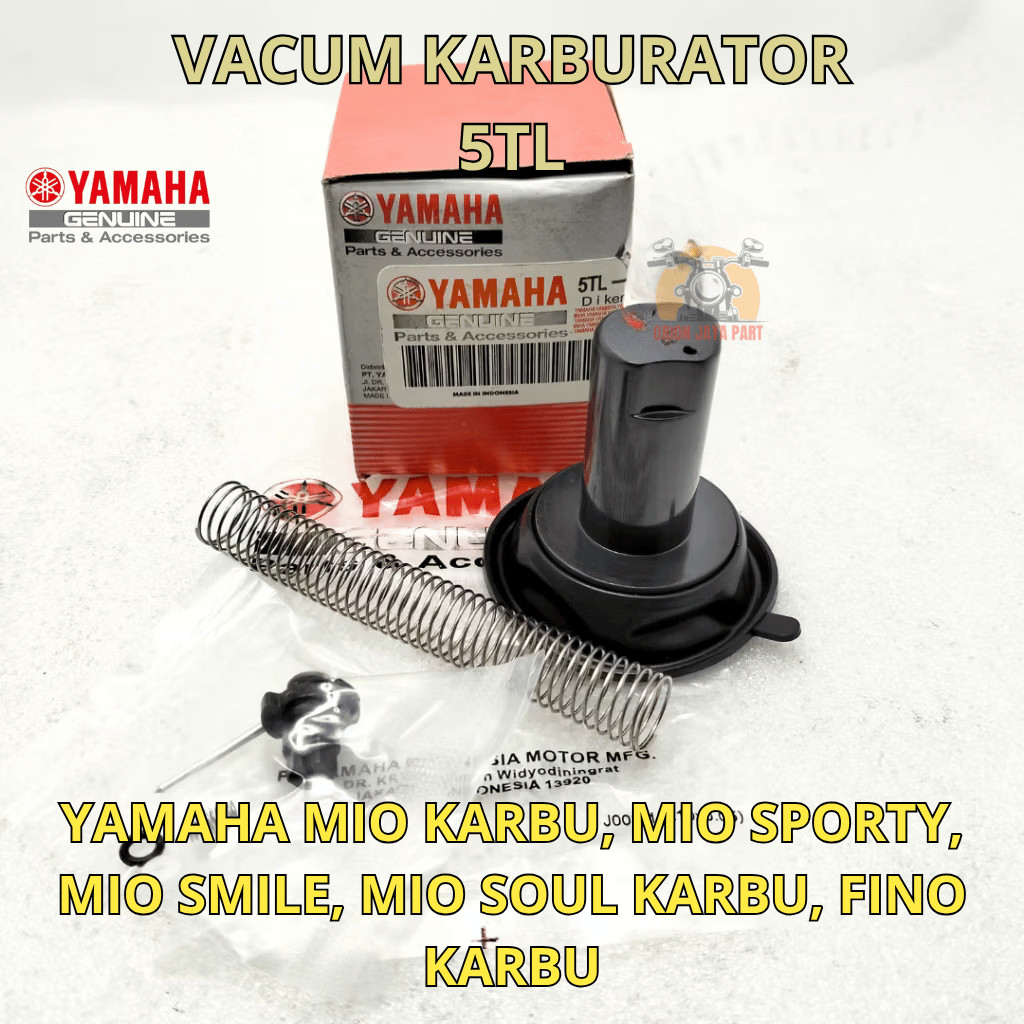 5TL-E4940-00 ORIGINAL VACUUM CARBURETOR MIO 5TL VACUUM CARBURETOR MIO SPORTY, MIO SMILE, MIO SOUL CA