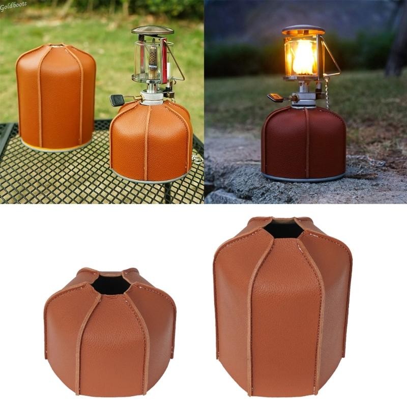 Gas Canister Cover Cylinder PU Leather Gas Canister  Gas Cylinder Cover