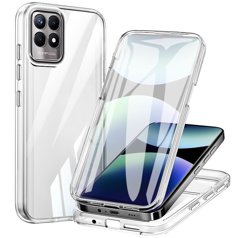 YBDเคสโทรศัพท์สําหรับRealme 8i C21Y Realme 9i A36 A76 A96 Realme 9 Pro Plusถุงลมนิรภัยสองด้านAnti Fa