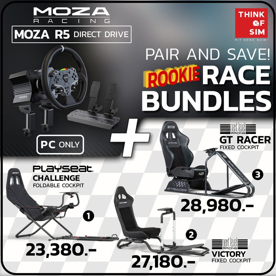 Moza Racing R5 Rookie Race Bundles