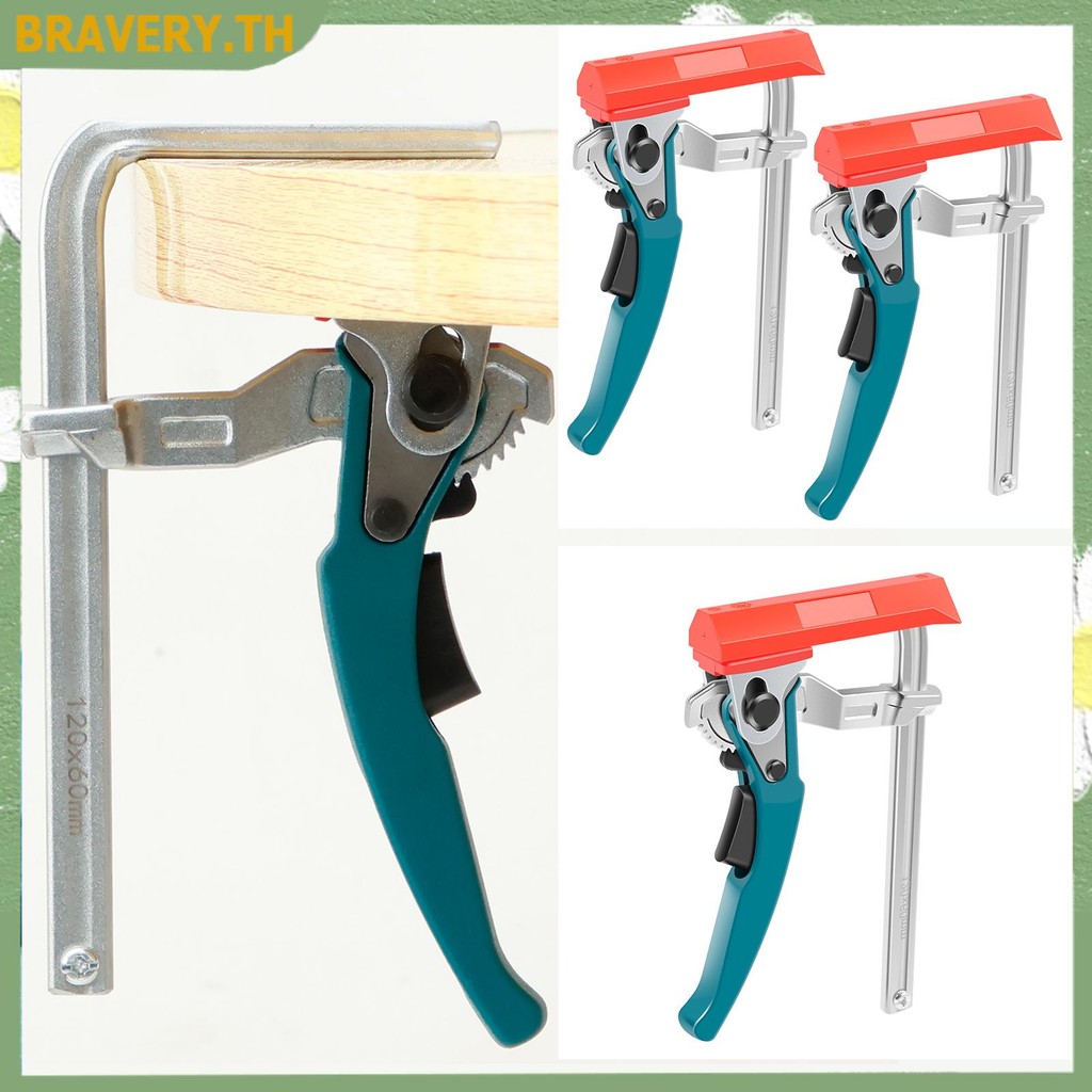 Ratchet Track Clamp โลหะ Track Saw Clamps ง่ายล็อคท่องเที่ยว Rail Clamp Quick Release T Slot Clamp ส