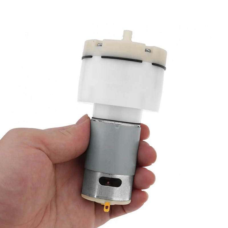 RS555 Micro-Vacuum ปั๊มมอเตอร์ 12V 15L/Min Low Noise ปั๊มลมไฟฟ้าเครื่องเคลือบสูญญากาศปั๊มลมปั๊มถังปลา ราคา ถูกที่สุด ดีลบีเคเค แกลเลอรีภาพที่ 6