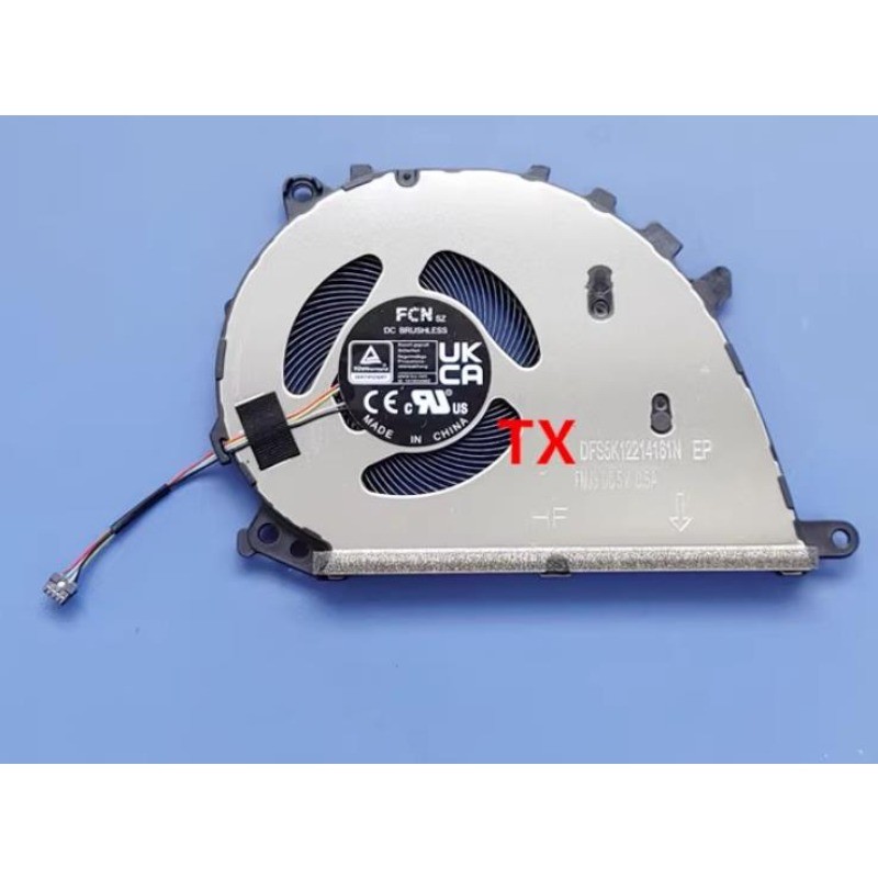 พัดลมระบายความร้อน CPU ใหม่สําหรับ ASUS Zenbook 13 UX325 14UX425E UM425 U4700J U4700E U4700I UX425E 