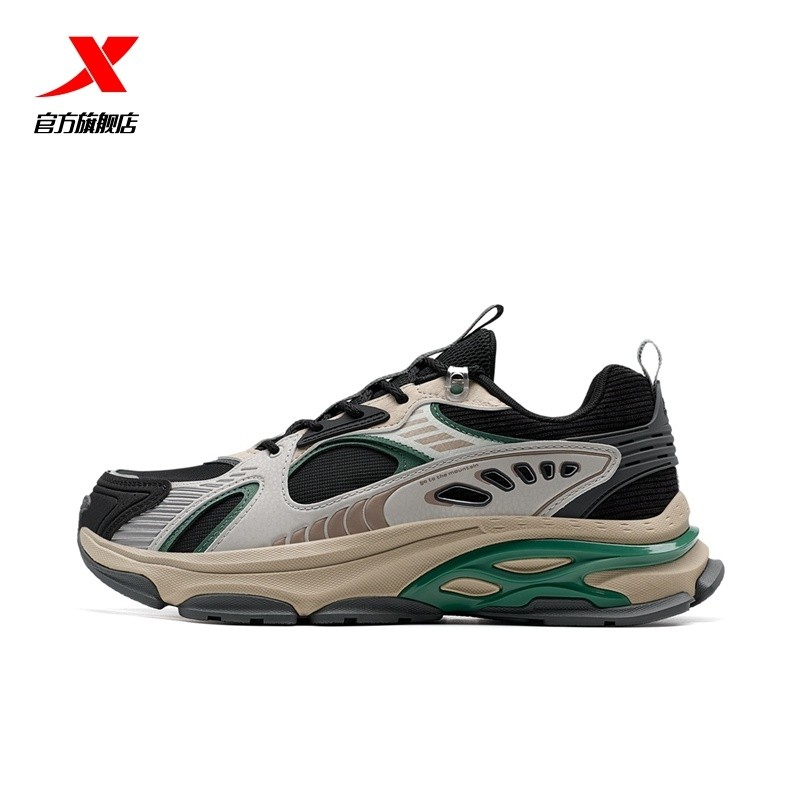 XTEP/TEP รองเท้าเดินป่ารองเท้าผู้ชายกลางแจ้ง Anti-slip Shock-absorbing Casual รองเท้า Tomahawk รองเท