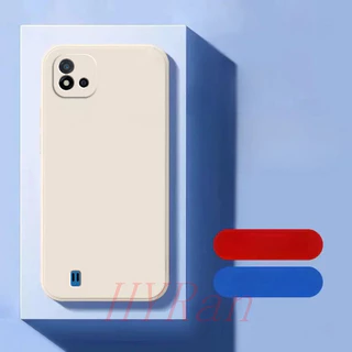 Realme C11 2021 / C20 เคสโทรศัพท์ซิลิโคนสีทึบ YT