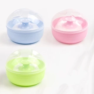 Crystal กล่องแป้งพัฟเด็ก พกพาสะดวก แป้งพัฟเด็ก แป้งพัฟเด็กแบบมีขนฟู