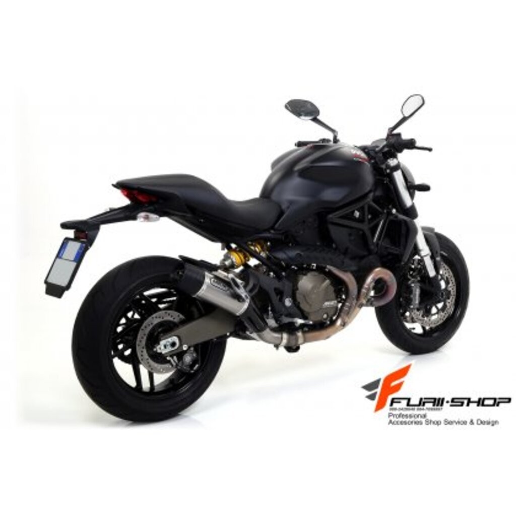 ท่อมอเตอร์ไซค์ ARROW JET RACE TITANIUM FOR DUCATI MONSTER821 ท่อแต่ง ท่อสูตร ท่อบิ๊กไบค์ ท่อBigbike 