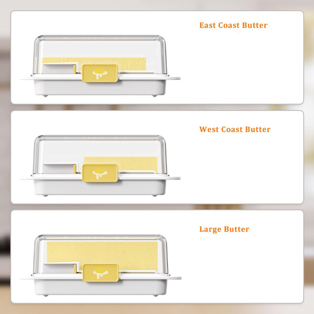 【ได้รับใน 1-3 วัน  】กล่องเก็บเนยความจุขนาดใหญ่ Slice Dividing Butter Cutting และกล่องบรรจุภัณฑ์เครื่องมือจัดเก็บ ราคา ถูกที่สุด ดีลบีเคเค แกลเลอรีภาพที่ 6