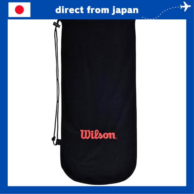 [Wilson] Tennis Badminton Racket Bag RACKET SOFT COVER (Racket Soft Cover) Black