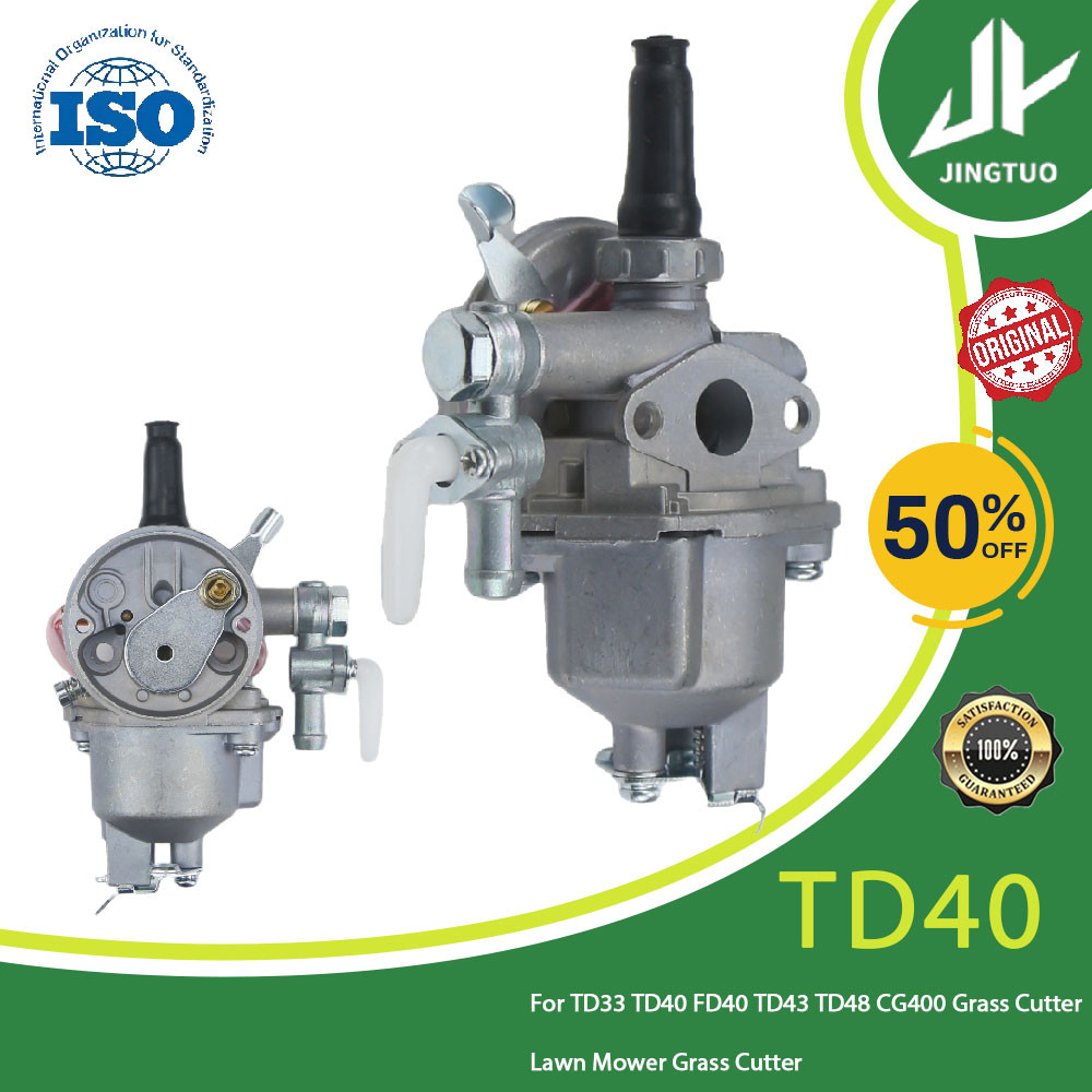 Kawasaki TD33 TD40 เครื่องตัดหญ้าคาร์บูเรเตอร์สําหรับ FD40 TD43 TD48 CG400 เครื่องตัดหญ้าคาร์โบไฮเดร