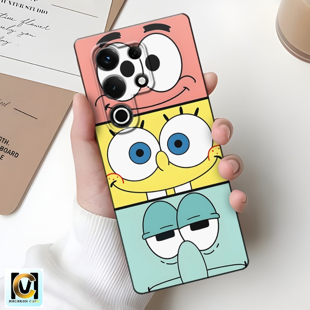 HP ล่าสุด Itel S25 Ultra / Itel S25 Softcase | เคส Itel S25 Ultra / Itel S25 Spongebo Motif - เคส It