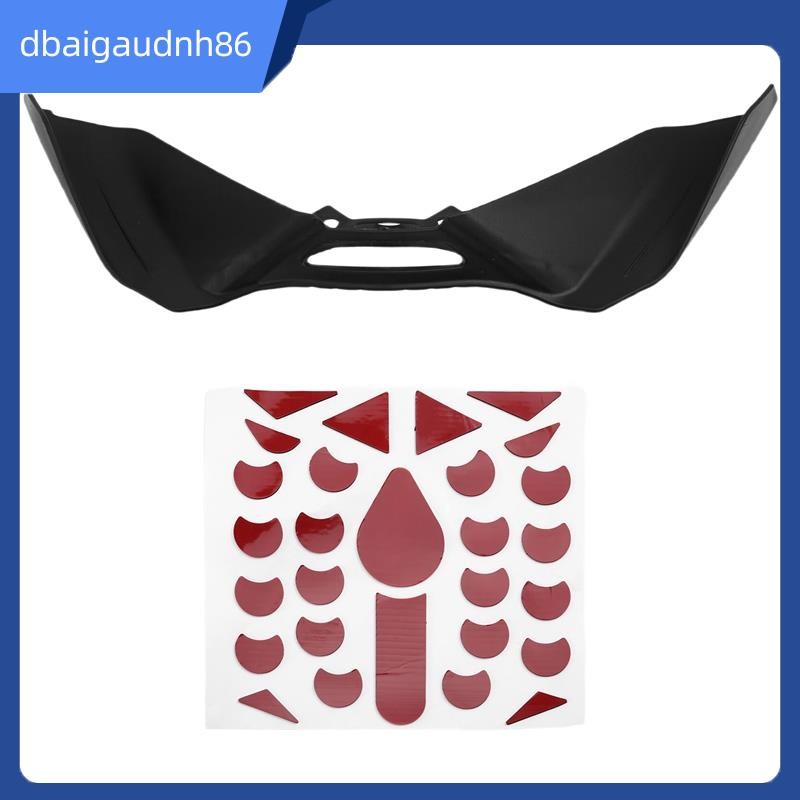 READY STOCKAerodynamic Wing Kit สปอยเลอร์ด้านหน้า Winglet รถจักรยานยนต์สําหรับ MT-09 MT09 SP 2024 +