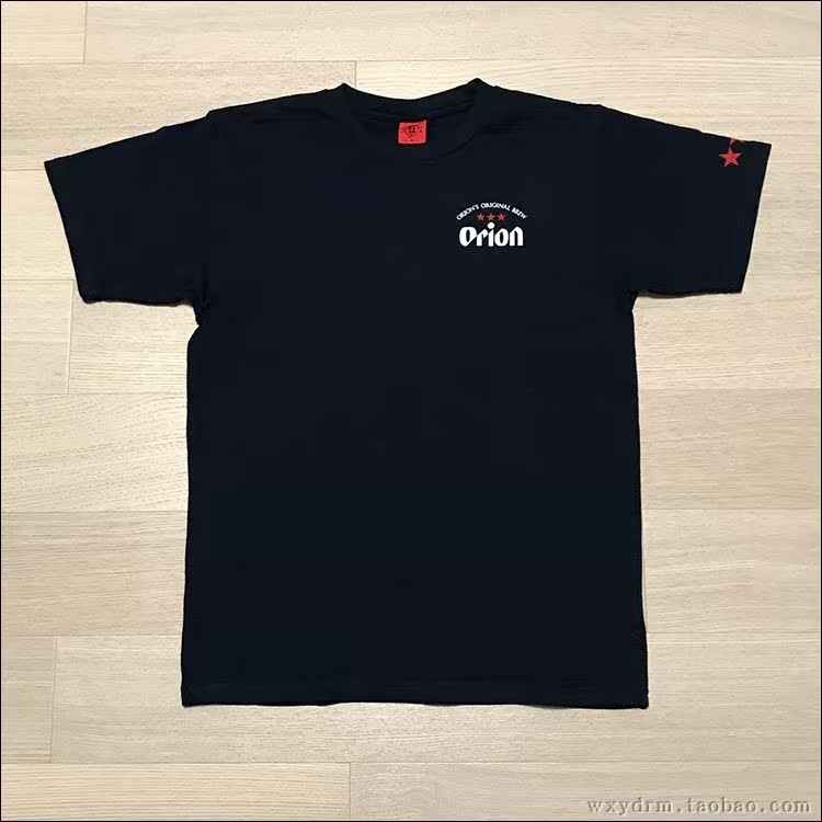 คลังสินค้าพร้อมเก็บเงินปลายทาง Okinawa Short-Sleeved Print Pure Cotton All-Match Men Women Top T-Shi