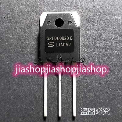 2pcs original S2FD60B20 B / S2FD60B20 C TO-3P S2FD60B20 60B20 TO3P 60A/200V Fast Recovery Diode ใหม่