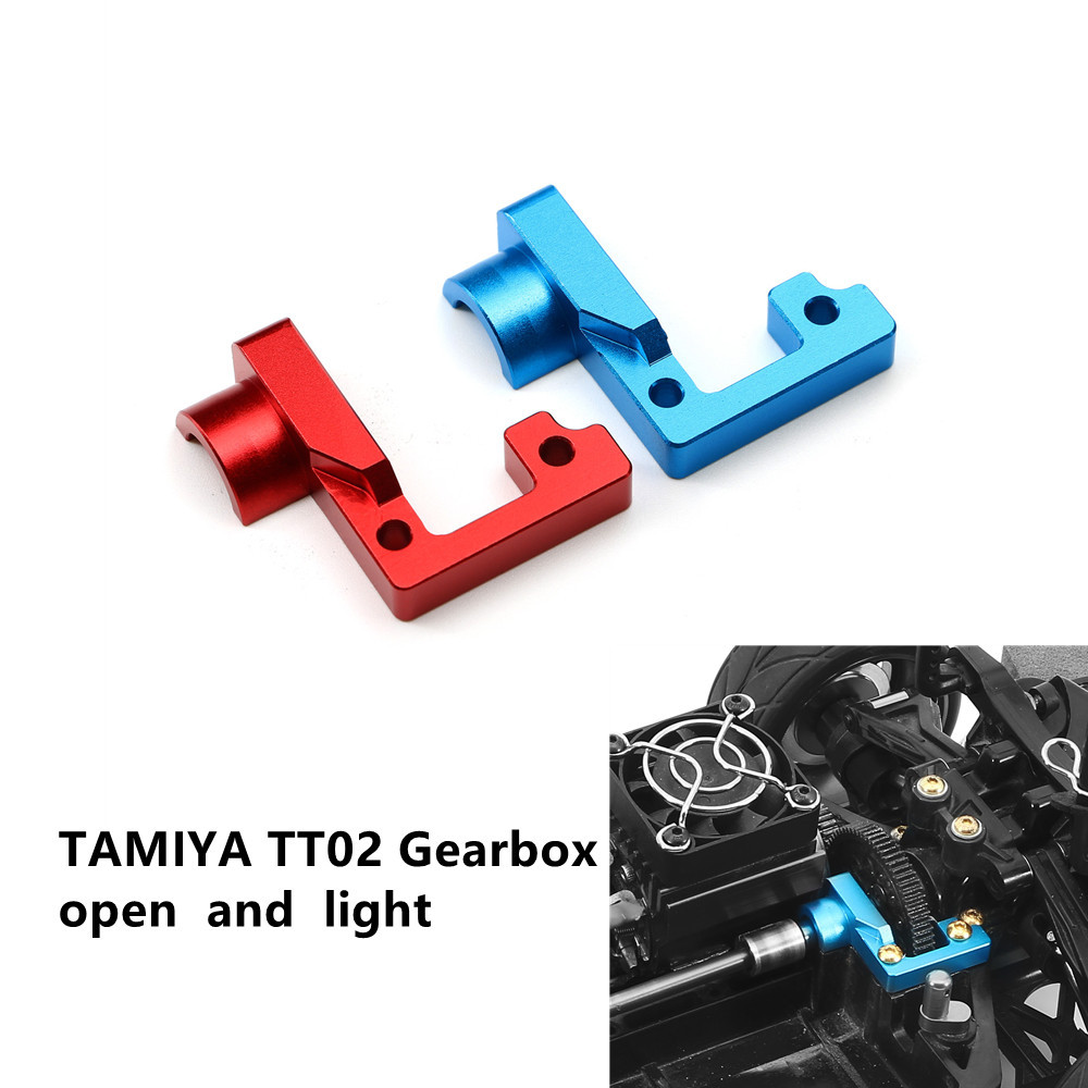 TAMIYA TT02 โลหะเกียร์เปิดกล่องเกียร์สําหรับ 1/10 RC รถ TAMIYA TT-02