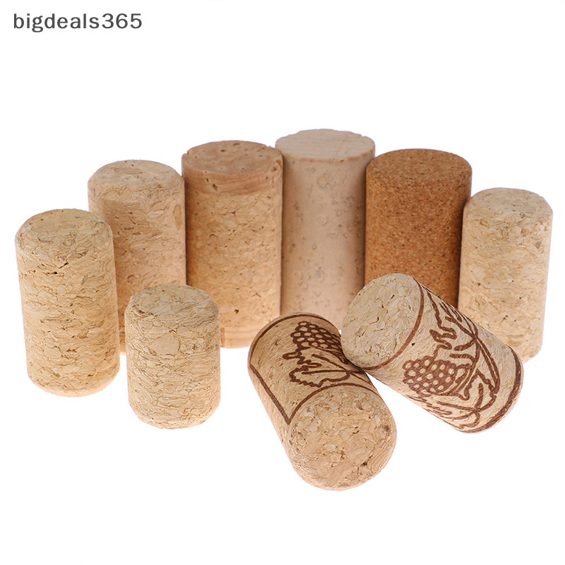 [bigdeals365] จุกไม้ก๊อกไวน์ 10 ชิ้น จุกปิดขวดไวน์ปิดผนึกแบบพกพาอเนกประสงค์แบบใช้ซ้ําได้ สต็อกใหม่