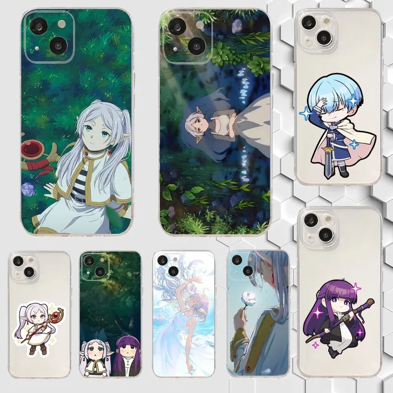 Frieren Beyond Journey เคสโทรศัพท์สําหรับ iPhone 15,14,13,12,11 Plus,Pro,Max,XR,XS,X,7,8 Plus,SE,Min