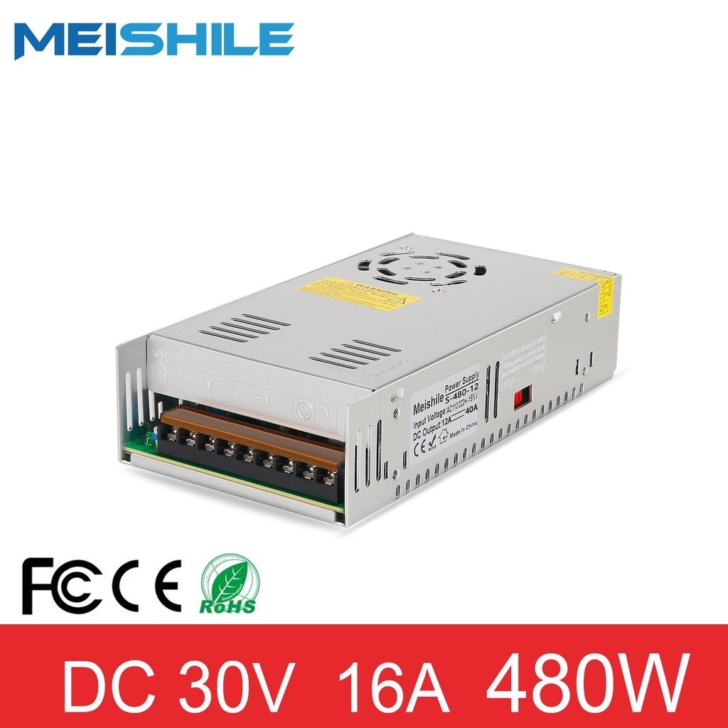 ✫AC to DC 30V 16A 480W Switching Power Supply Drive Transformer for CNC Motor Industrial Electronic