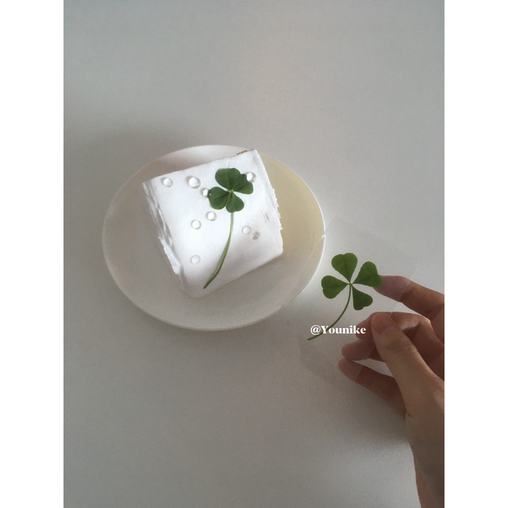 เกาหลี Ins ฤดูร้อนน่ารัก lucky clover รูปที่ 3