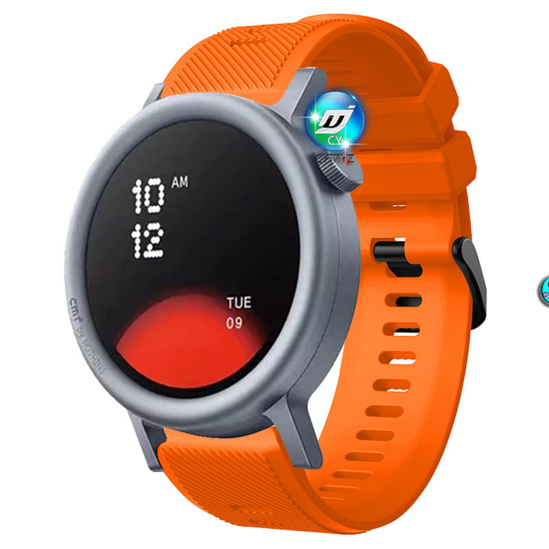 Cmf Watch Pro 2 สายซิลิโคนสําหรับ CMF Watch Pro 2 สายสมาร์ทวอทช์สายรัดข้อมือกีฬา CMF Watch Pro 2 ป้อ