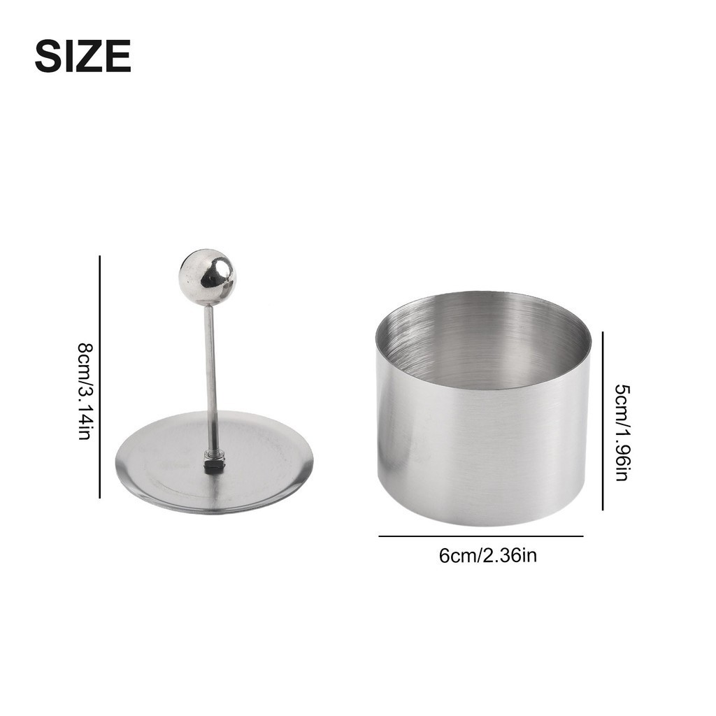 [ในสต็อก] สแตนเลสรอบจานเย็น มอเรล กับกระดานดันจานสลัดสร้างสรรค์ - รูปที่ 4