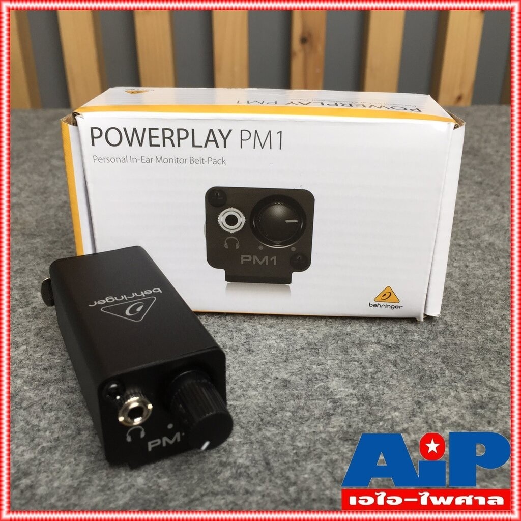 หูฟังเล่นเกมส์ BEHRINGER PM1 in-ear monitor amplifier EarMonitor เครื่องช่วยฟัง หูฟังMonitor