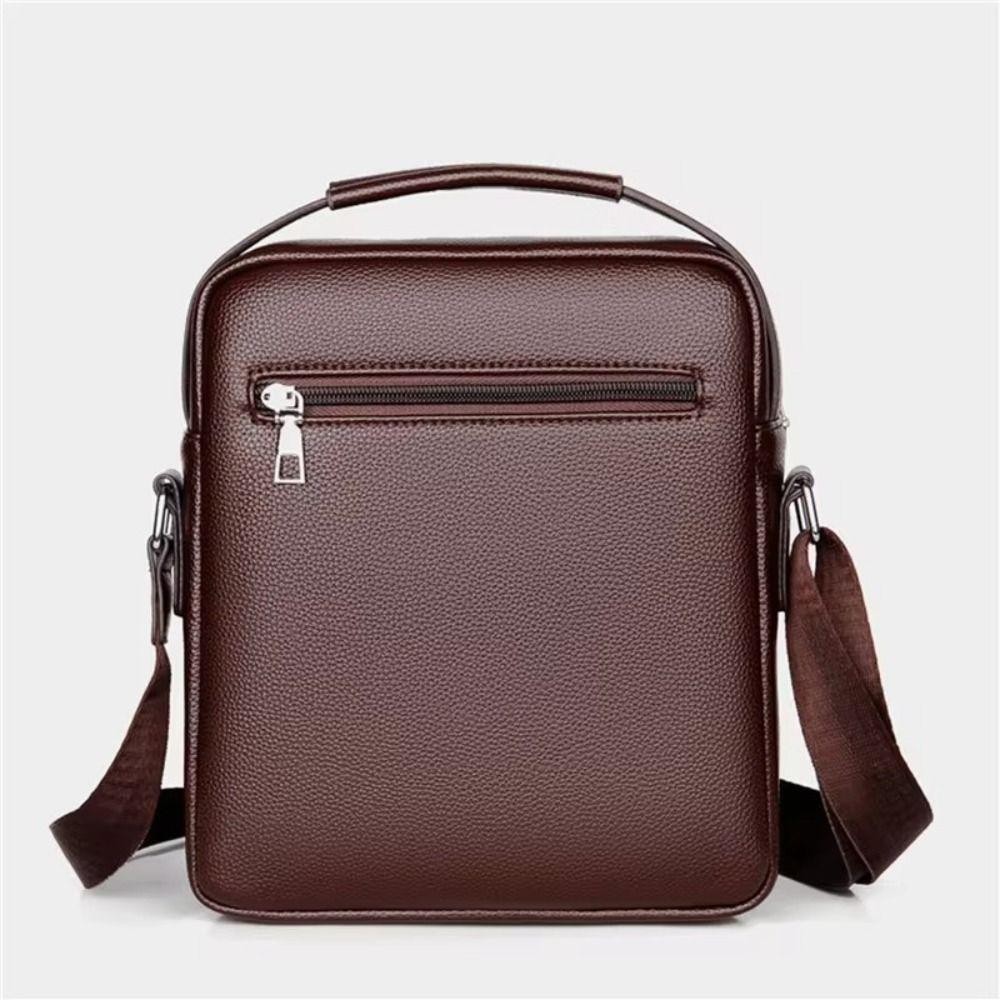 CONFIANZA Business Man Messenger Bag,หลายกระเป๋าสีทึบผู้ชายCrossbodyไหล่กระเป๋า,กระเป๋าถือคุณภาพสูงของแท้หนังขนาดใหญ่ความจุFanny Pack