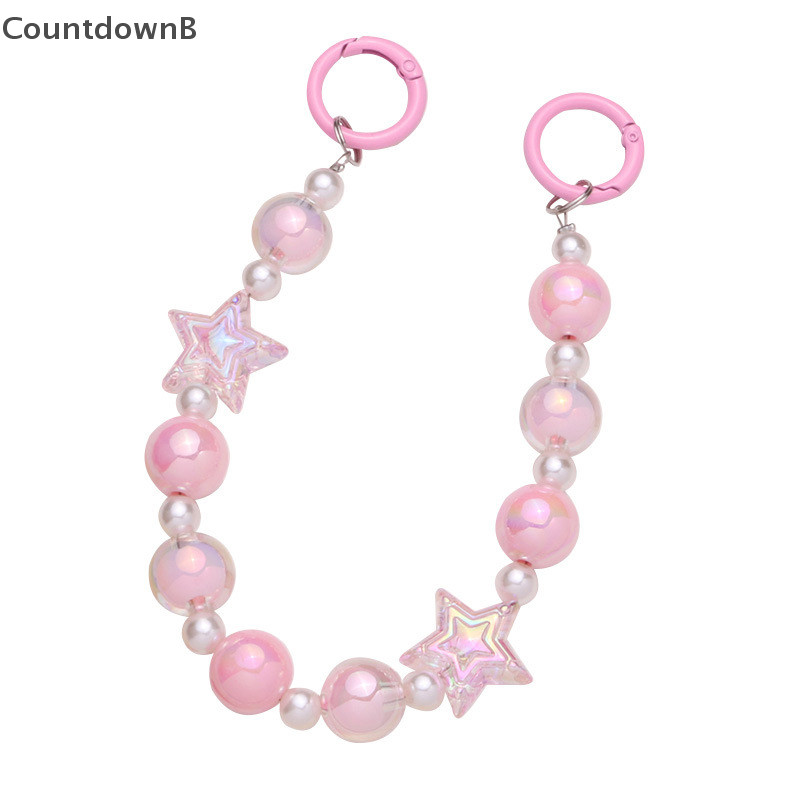 Co Creative สีสันลูกปัดโทรศัพท์โซ่หูฟังกระเป๋าจี้เครื่องประดับของเล่น A