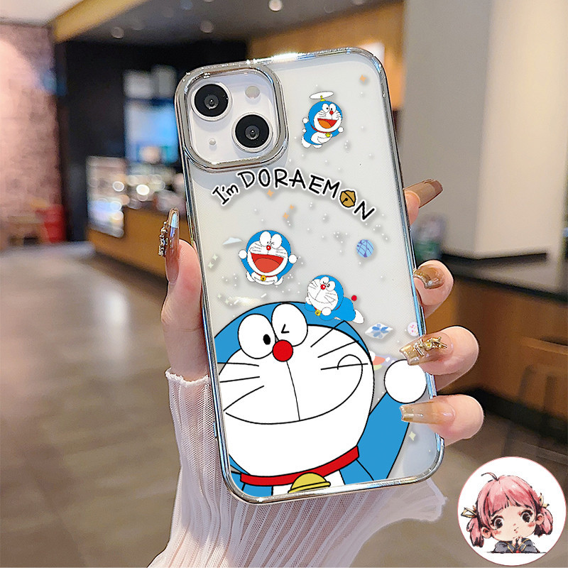 เคสโทรศัพท์มือถือนิ่ม ขอบโค้ง ลายการ์ตูนแมวน่ารัก3D สำหรับไอโฟน11 For iPhone17 16 11 12 13 14 15ProMAX XS XR 7 8Plus SE2
