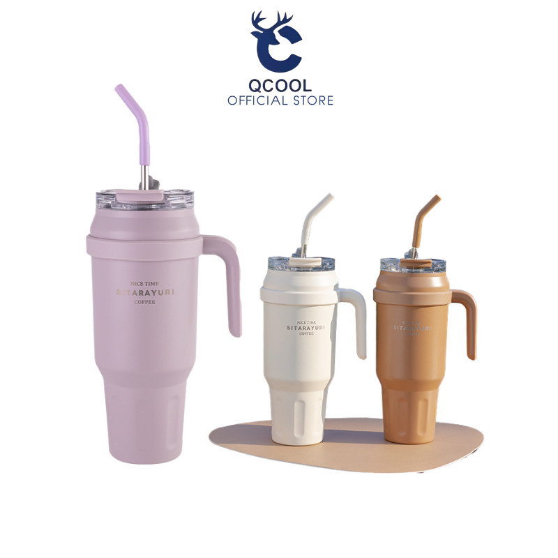SITARAYURI (ของแท้) แก้วขนาดใหญ่ แก้วเก็บความเย็น/ร้อน 1,478ml/50oz แก้วสแตนเลสสุญญากาศ แก้วสแตนเลส SUS304