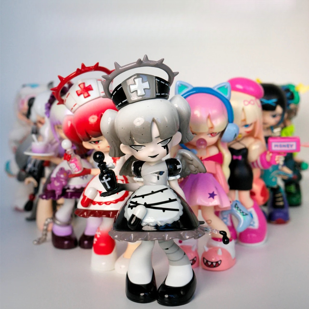 ของแท้Yandere Girls V2 ลบชุดฉลากยืนยันตุ๊กตาเครื่องประดับของขวัญ