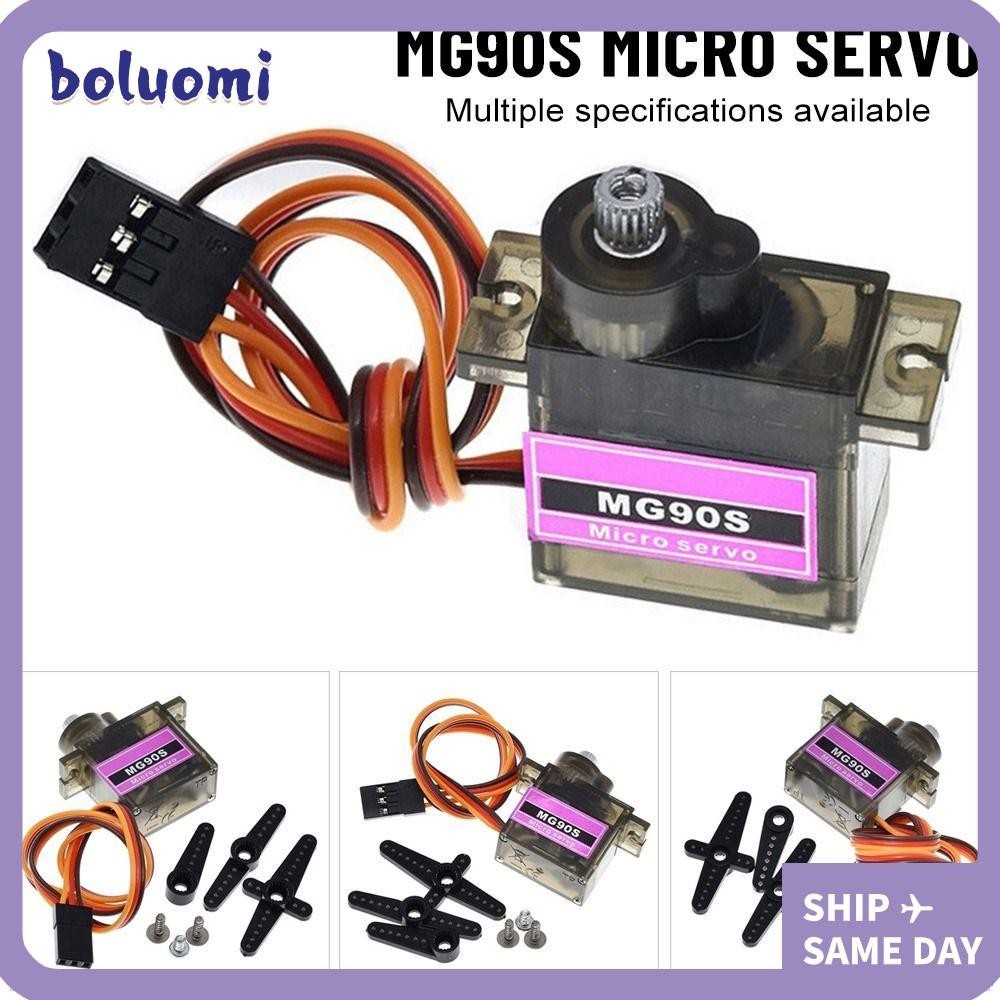 Bolumi เกียร์โลหะ, เครื่องบินเรือรุ่นอัพเกรด MG90S, 2024 Micro สําหรับเฮลิคอปเตอร์ Rc 9G Trex 450 9G Servo