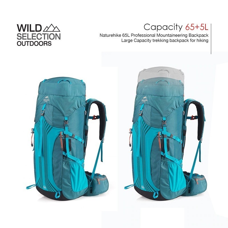 เป้เดินป่า กระเป๋าเดินป่า 65 ลิตร Naturehike  65L Hiking backpack NH16Y065-Q
