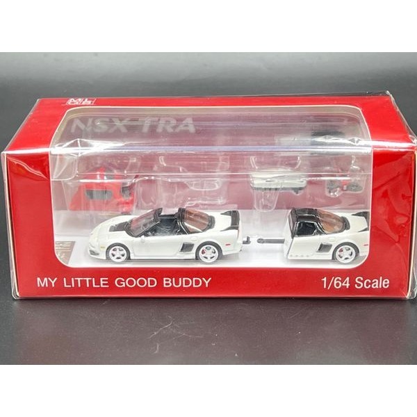 MLGB model 1/64 NSX 1st generation NA1, NSXTRA Metallic White Base Version