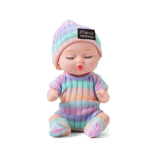 ตุ๊กตานอน ซิลิโคน การเกิดใหม่ ตุ๊กตา บีเจดี ตุ๊กตาจําลองมินิของเล่นเด็กสาวของขวัญ