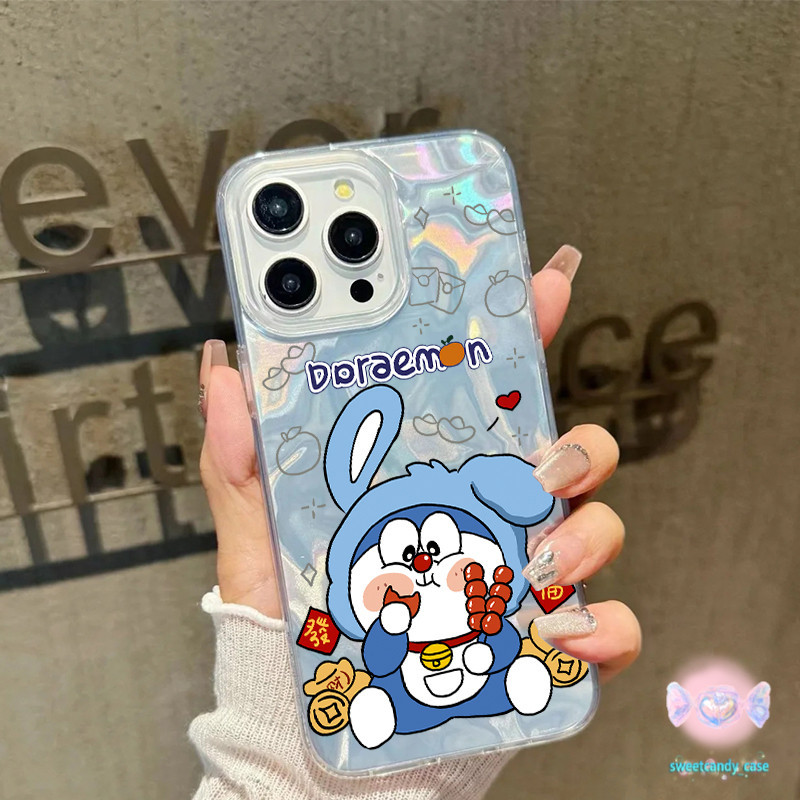 (จัดส่งภายในประเทศ) สําหรับ iPhone6 11 12 13 Pro Max X XR XS Max 7 8 14 15Plus SE2020 ลูกแมวที่ชอบกิน กรณีโทรศัพท์มือถือ