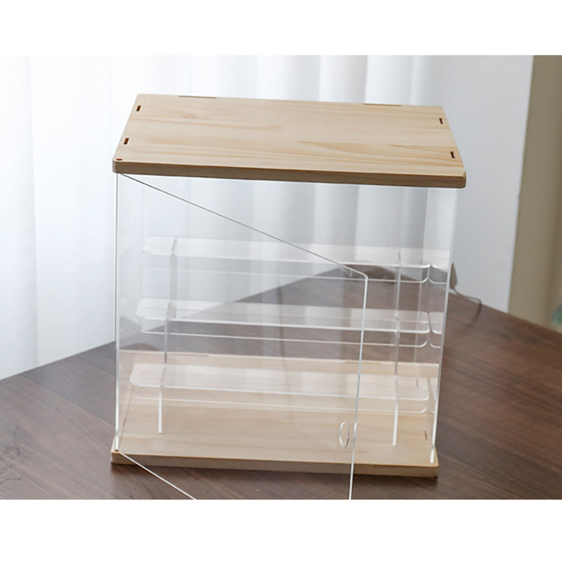 กล่องโมเดล Labubu/Upsetduck/Pop MART กล่องอะคริลิค พร้อมไฟประดับ กล่องโมเดลสี กล่องอคริลิค กล่องใส่ตุ๊กตา - รูปที่ 5