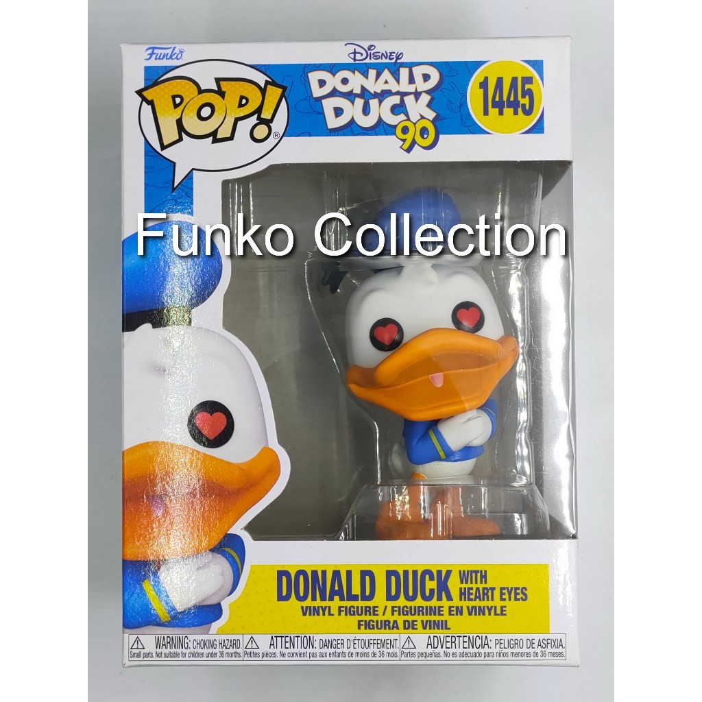 Funko Pop Disney Donald Duck 90' - Donald Duck with Heart Eyes #1445