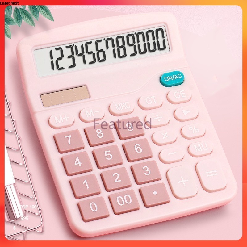 เครื่องคิดเลขพลังงานแสงอาทิตย์ เครื่องคิดเลข 12 หลักมีสไตล์