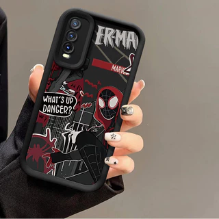 เคสวีโว่ y20 เคส vivo y12s เคส vivo y20 เคสโทรศัพท์อนิเมะ Spider-Man สําหรับ y20s case