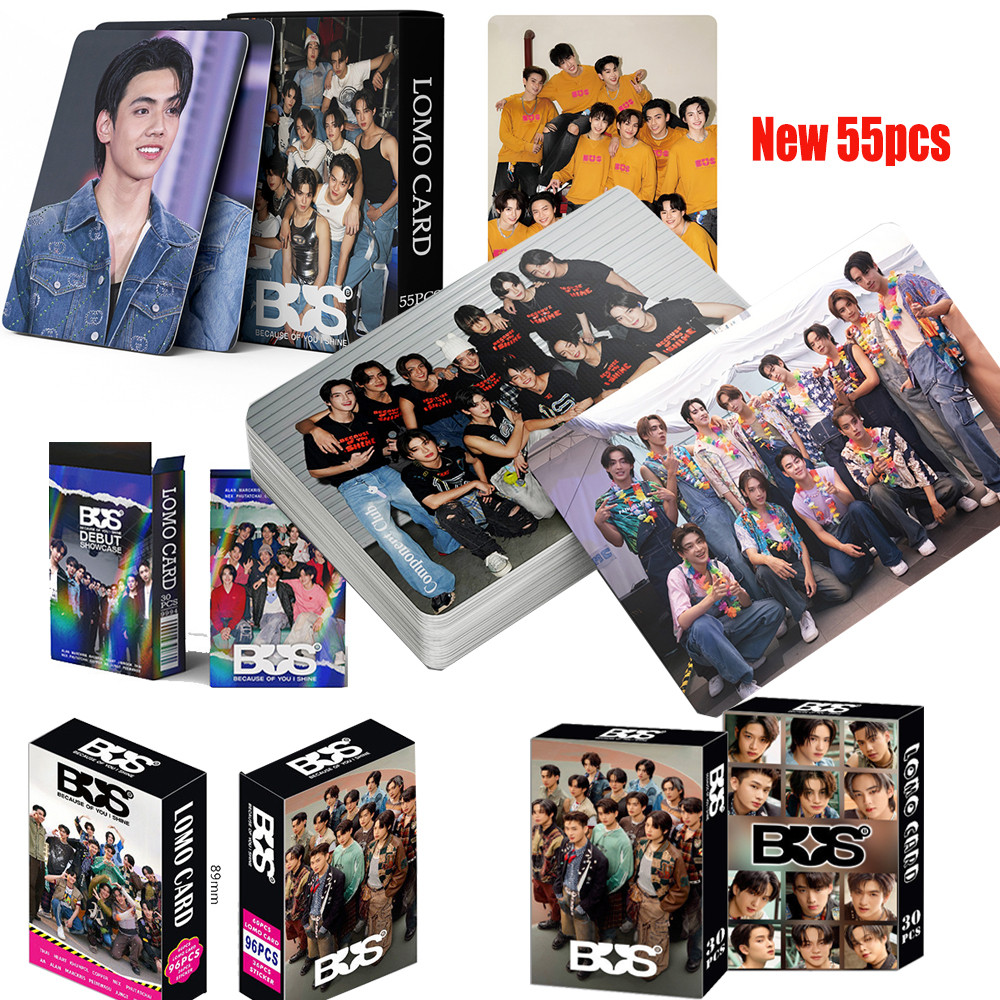 การ์ด BUS เพราะคุณ I Shine BUS Photocards 55 ชิ้นของสะสมไอดอล