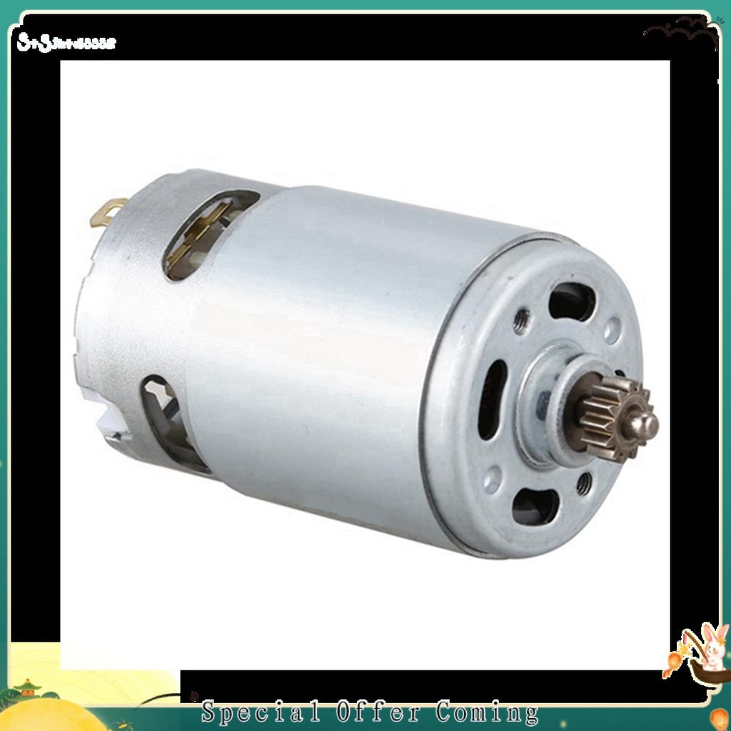 stsjhtdss2.th1 ชิ้น DC RS550 มอเตอร์ 13 ฟันอุปกรณ์เสริมสําหรับสว่านไขควง 12V อะไหล่