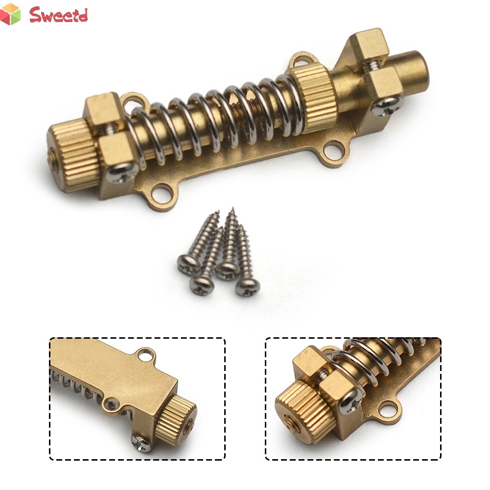 SWTDRM กีตาร์ไฟฟ้าทองเหลือง Tremolo Bridge Stopper Stabilizer Stabilizing อุปกรณ์ GoldMUSIC