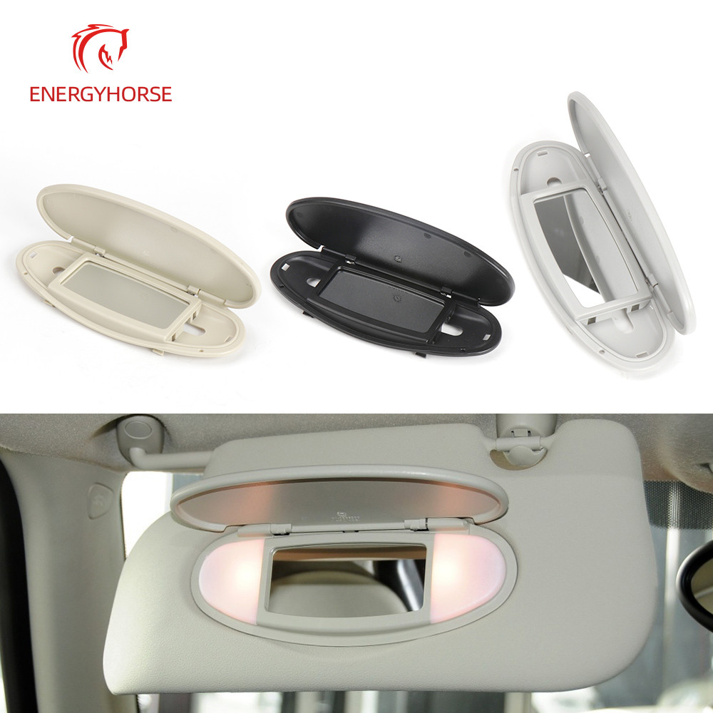 สําหรับ MINI Cooper ใหม่รถ Sun Visor กระจกแต่งหน้ากระจกสําหรับ BMW MINI R55 R56 R60 51167316833