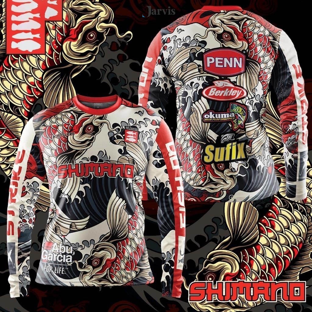 Jarvis--! ใหม่!! Koi MERAH 2024 เสื้อเชิ้ตพิมพ์ลาย 3D · เสียงระดับโลก