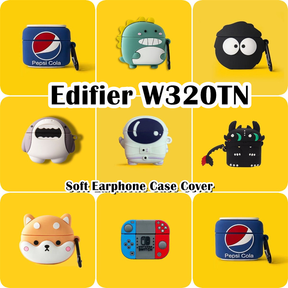 READY STOCK!นําไปใช้กับ Edifier W320TN เคส Case เคสหูฟัง การ์ตูนน่ารัก ซิลิโคนนุ่ม เคส เคสหูฟัง NO.1